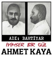 AHMET KAYA - ADI BAHTİYAR / İYİMSER BİR GÜL (1989) - LP 2021 BASIM RENKLİ SIFIR PLAK