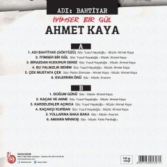 AHMET KAYA - ADI BAHTİYAR / İYİMSER BİR GÜL (1989) - LP 2021 BASIM RENKLİ SIFIR PLAK