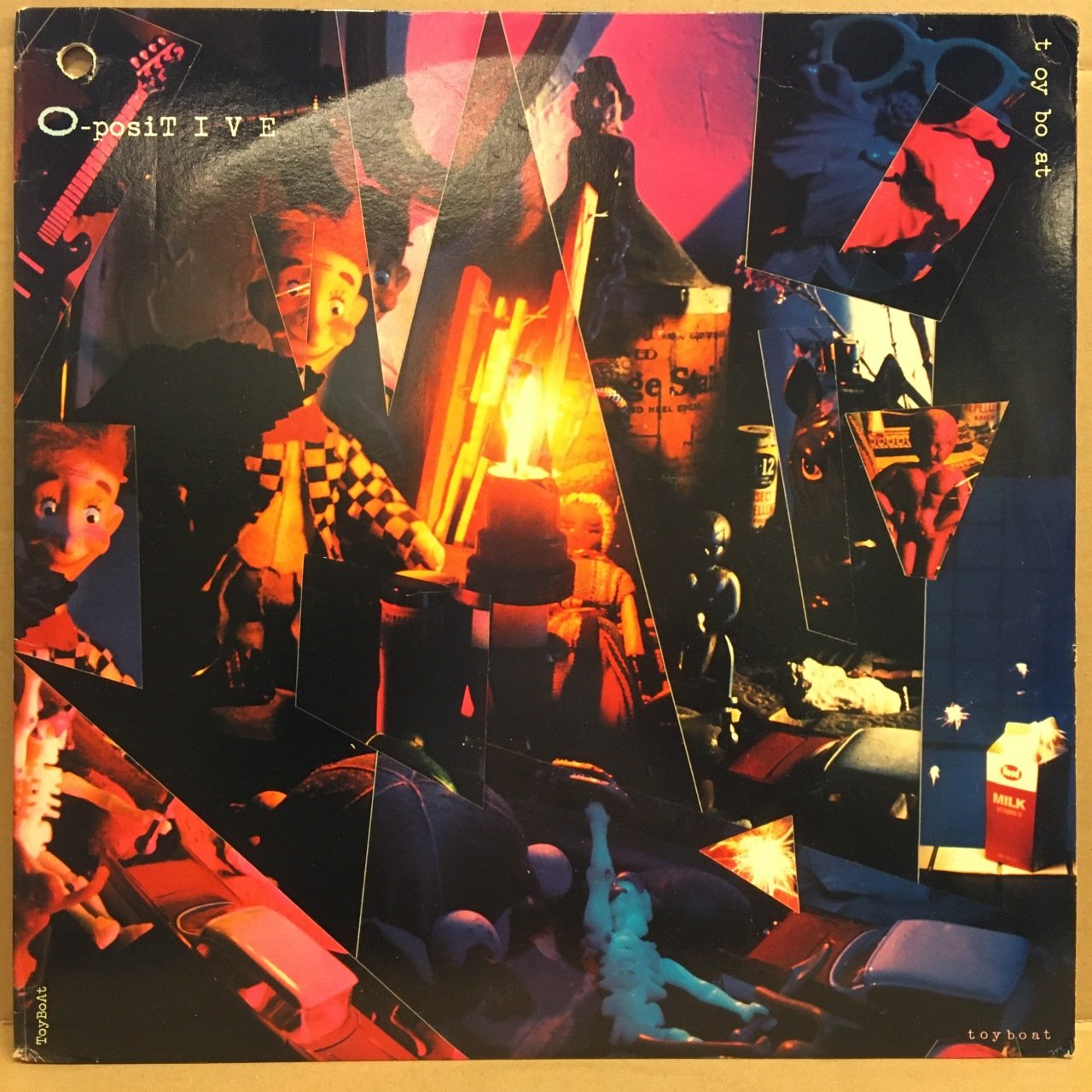 O-POSITIVE - TOY BOAT (1990) KIRMIZI RENKLİ 2.EL PLAK