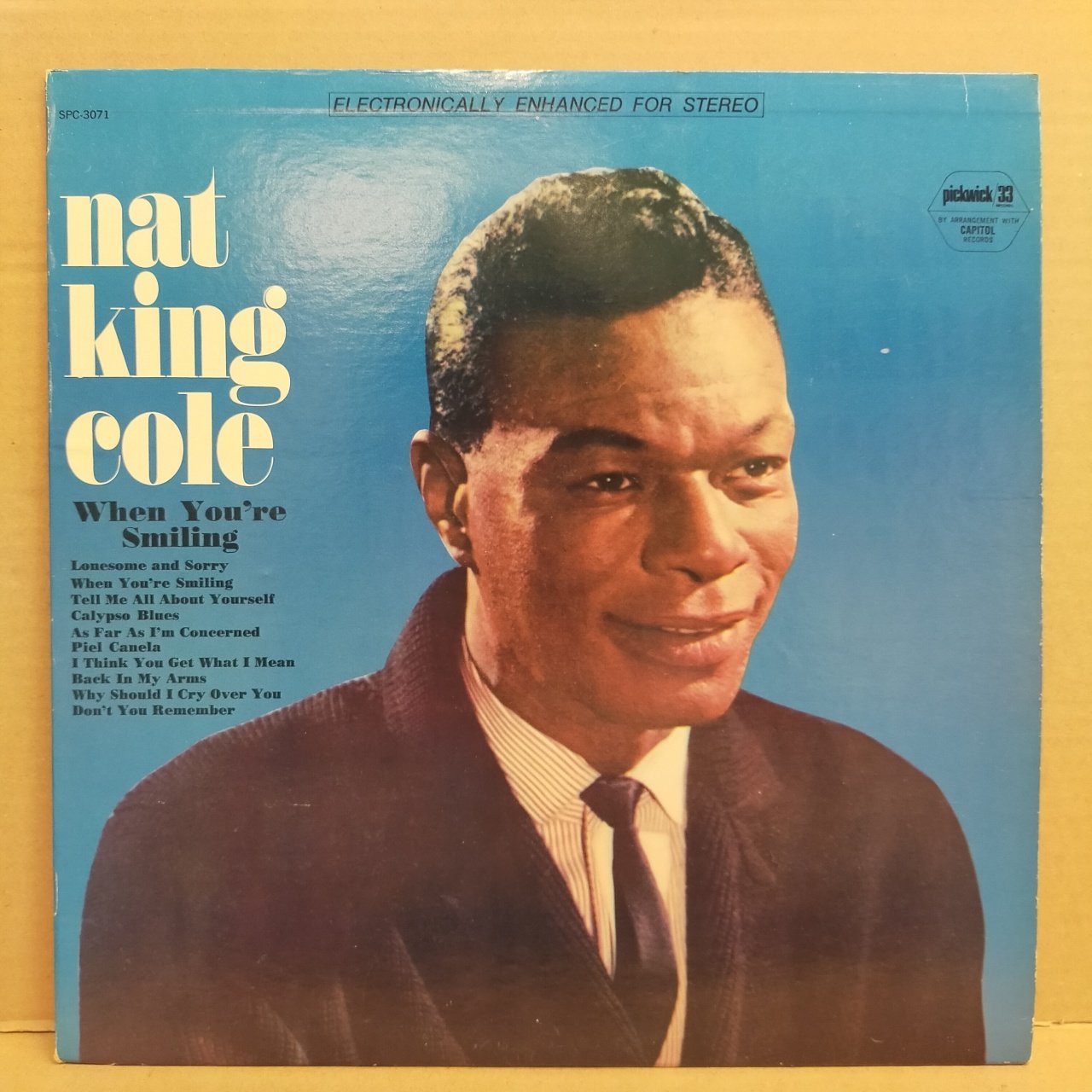 NAT KING COLE - WHEN YOU'RE SMILING (1967) - LP 2.EL PLAK
