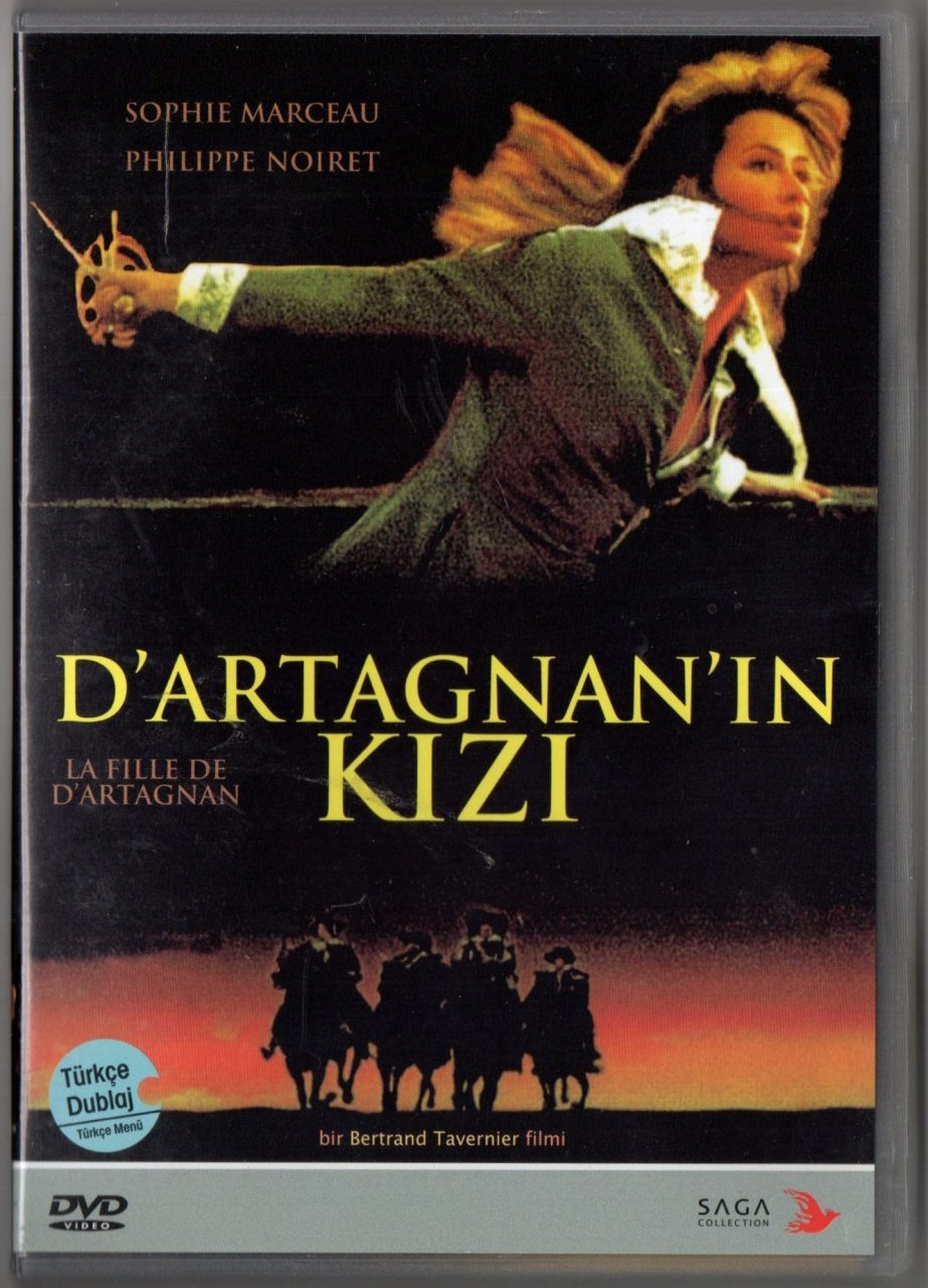 D'ARTAGNAN'IN KIZI - LA FILLE DE D'ARTAGNAN - SOPHIE MARCEAU - PHILIPPE NOIRET - BERTRAND TAVERNIER - DVD 2.EL