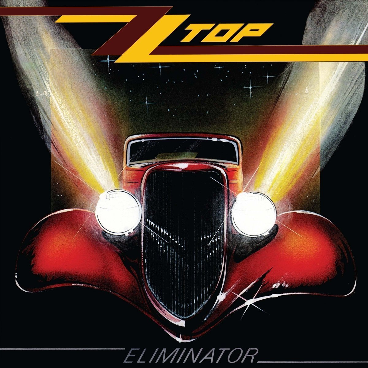 ZZ TOP - ELIMINATOR (1983) - LP 2016 EDT RED COLOURED SIFIR