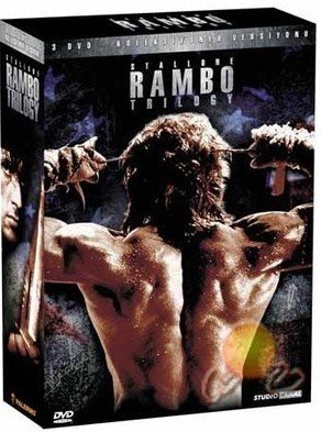 RAMBO TRILOGY - İLK KAN / FIRST BLOOD I,II & III - SYLVESTER STALLONE - 3DVD 2.EL