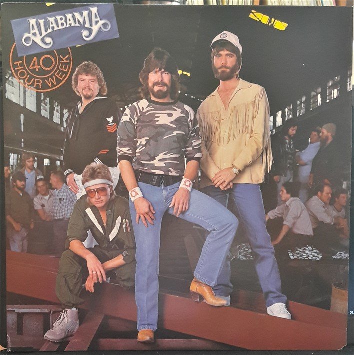 ALABAMA - 40 HOUR WEEK (1985) - 2.EL PLAK