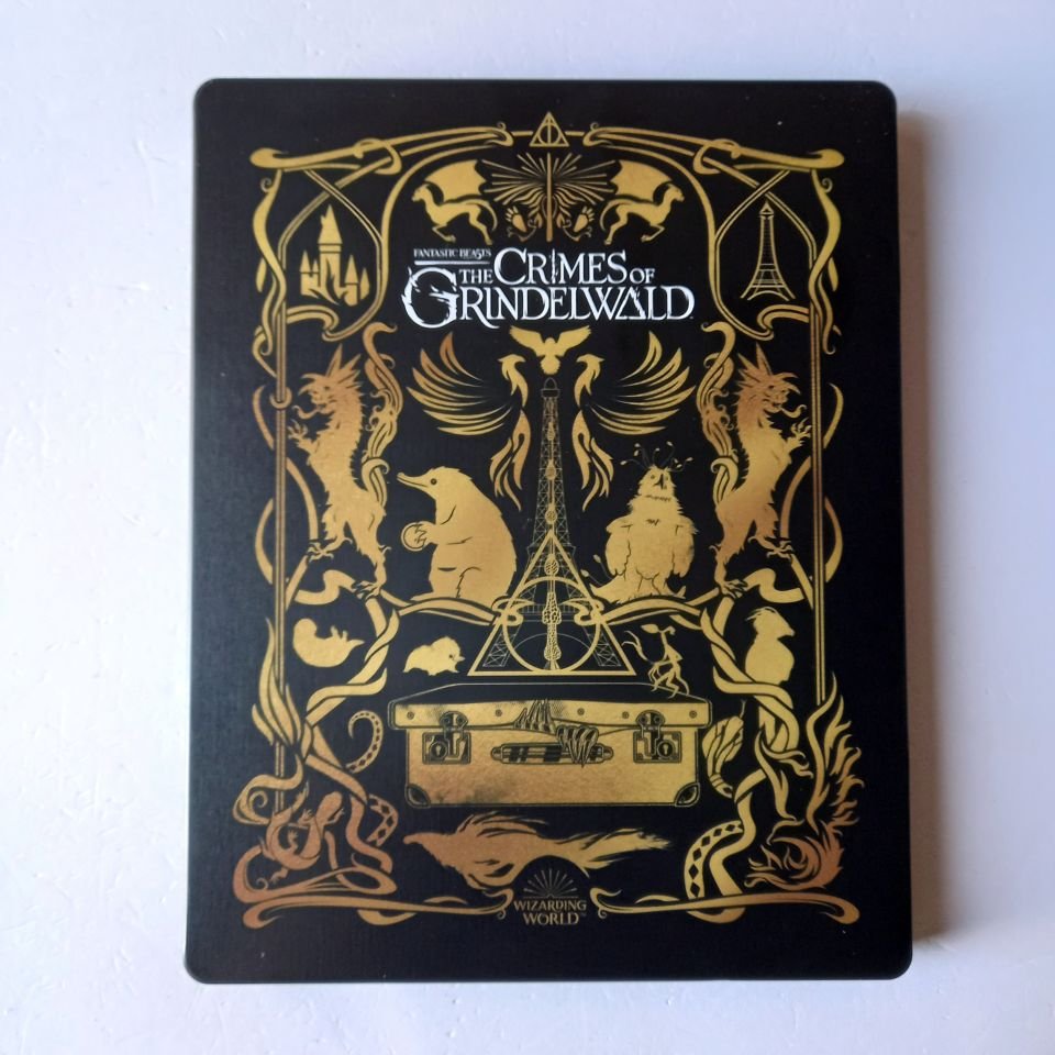 FANTASTIC BEASTS: THE CRIMES OF GRINDELWALD  - EDDIE REDMAYNE, KATHERINE WATERSTONE, JOHNNY DEPP  - YÖN.:DAVID YATES - 2BLU-RAY 4K STEELBOOK METAL KUTU 2.EL TÜRKÇE ALTYAZI YOKTUR