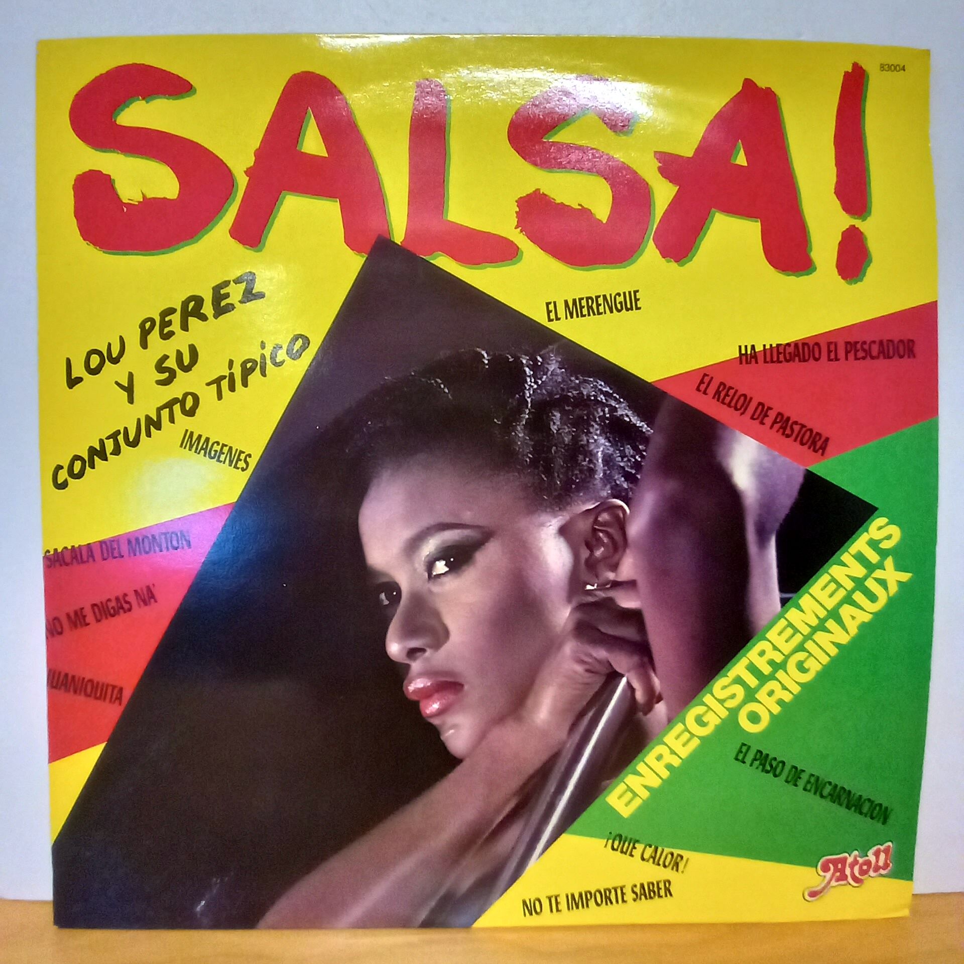 LOU PEREZ Y SU CONJUNTO TIPICO – SALSA! (1981) - LP 2.EL PLAK