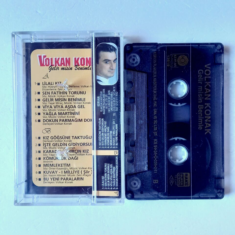 VOLKAN KONAK – GELİR MİSİN BENİMLE? (1994) - KASET 2.EL