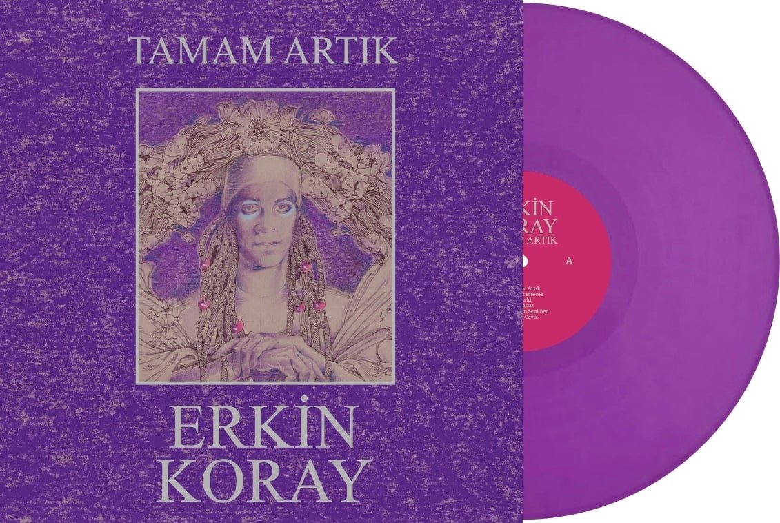 ERKİN KORAY - TAMAM ARTIK (1990) - LP 180GR RENKLİ 2021 BASIM SIFIR PLAK
