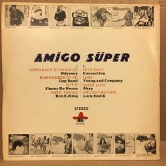 AMIGO SÜPER 2.EL PLAK 80LER KARIŞIK ODYSSEY GAP BAND SKYY BEN E.KING