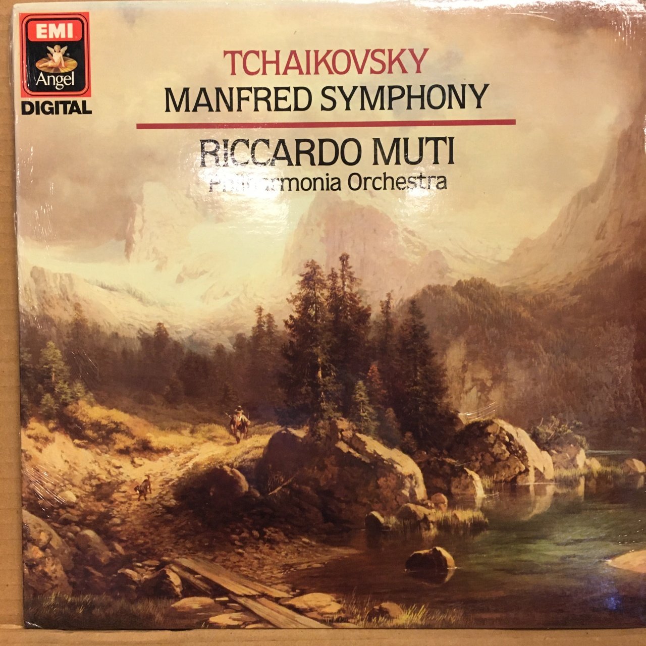 TCHAIKOVSKY - MANFRED SYMPHONY RICCARDO MUTI 1982 SIFIR PLAK