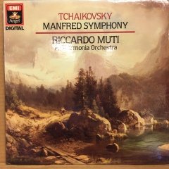 TCHAIKOVSKY - MANFRED SYMPHONY RICCARDO MUTI 1982 SIFIR PLAK