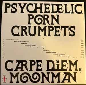 PSYCHEDELIC PORN CRUMPETS – CARPE DIEM, MOONMAN (2025) - LP LIMITED EDITION  'SWANNY D-DAY' VINYL SIFIR PLAK