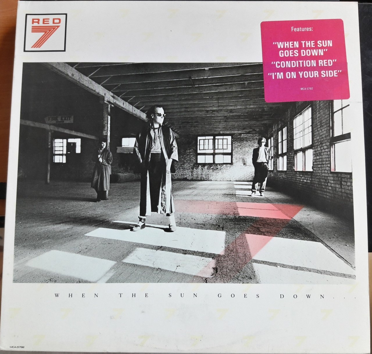 RED 7 - WHEN THE SUN GOES DOWN ... (1987) - 2.EL PLAK