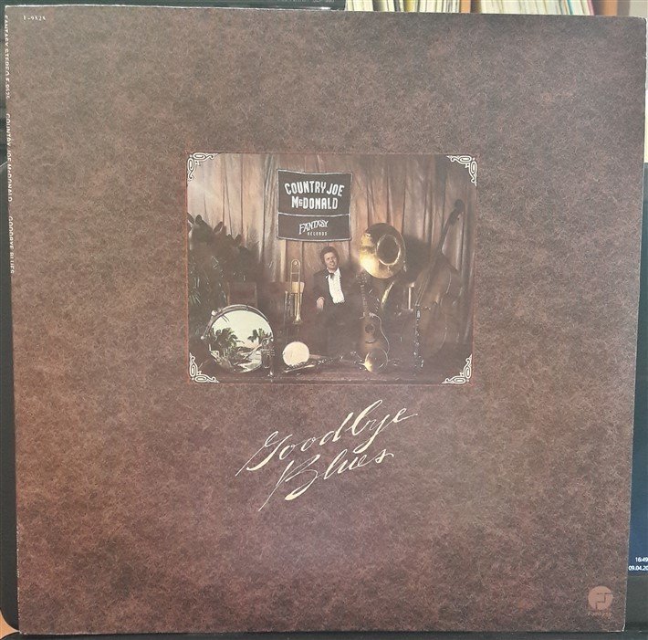 COUNTRY JOE McDONALD - GOODBYE BLUES (1977) - 2.EL PLAK