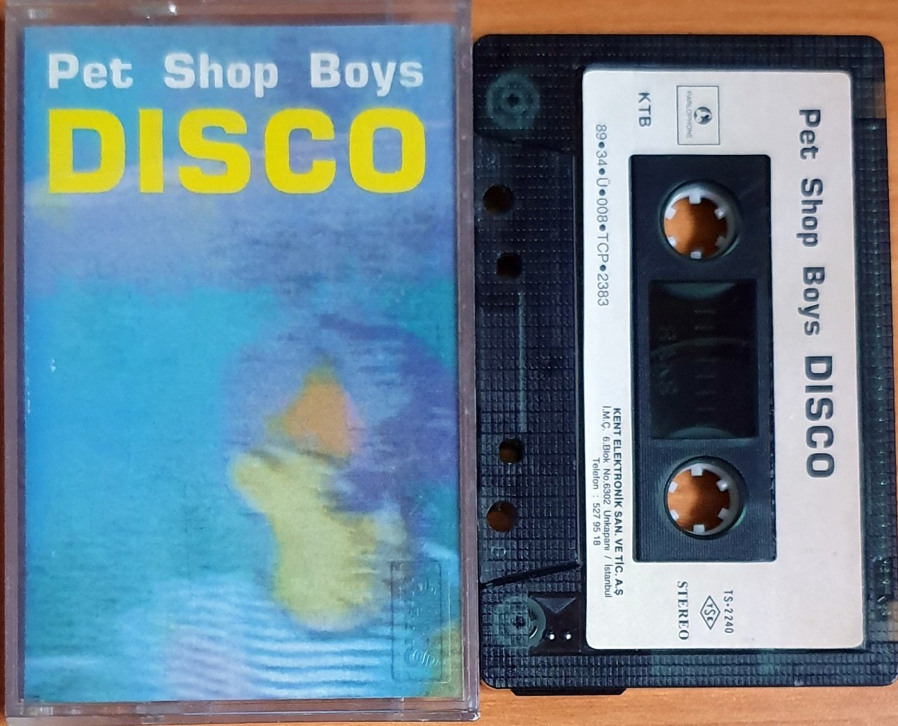 PET SHOP BOYS - DISCO (1989) - KASET KENT 2.EL