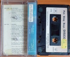 PET SHOP BOYS - DISCO (1989) - KASET KENT 2.EL