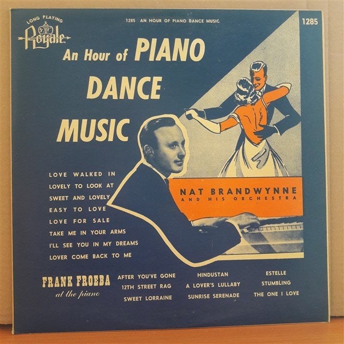 AN HOUR OF PIANO DANCE MUSIC - NAT BRANDWYNNE - LP 2.EL PLAK