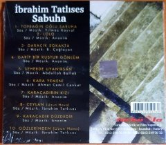 İBRAHİM TATLISES - SABUHA - CD TÜRKÜOLA SIFIR