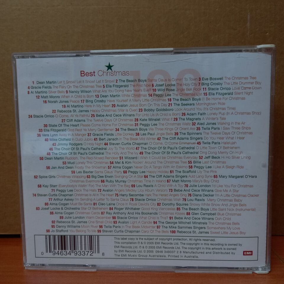 BEST CHRISTMAS 100 (2005) - 5CD 2.EL