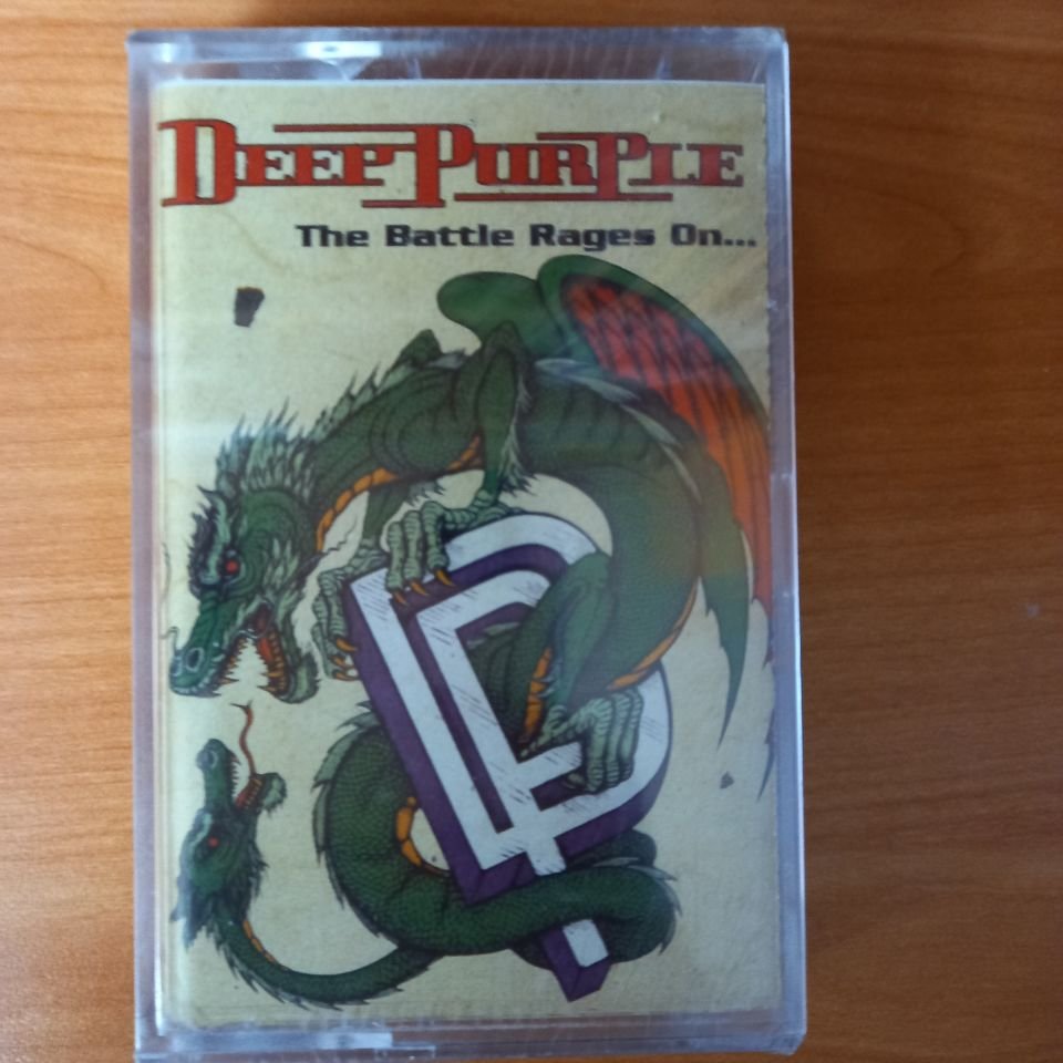 DEEP PURPLE - THE BATTLE RAGES ON... (1993) - KASET SIFIR