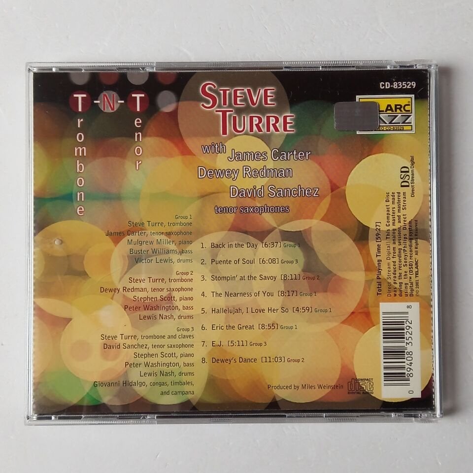 STEVE TURRE WITH JAMES CARTER, DEWEY REDMAN & DAVID SANCHEZ – TNT (2001) - CD 2.EL