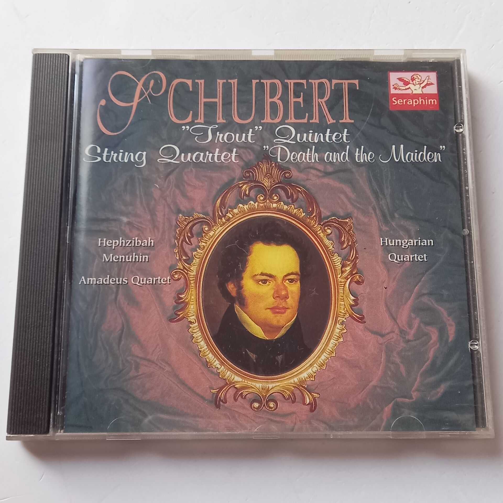 SCHUBERT: TROUT QUINTET, STRING QUARTET DEATH AND THE MAIDEN (1959) - CD REMASTERED 1992 REISSUE 2.EL