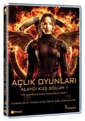 AÇLIK OYUNLARI ALAYCI KUŞ BÖLÜM 1 - THE HUNGER GAMES MOCKINGJAY PART 1 - JENNIFER LAWRENCE - WOODY HARRELSON - DONALD SUTHERLAND - DVD SIFIR