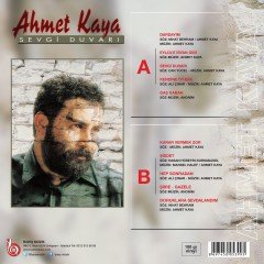 AHMET KAYA - SEVGİ DUVARI  (1990) - LP 2021 BASIM RENKLİ SIFIR PLAK