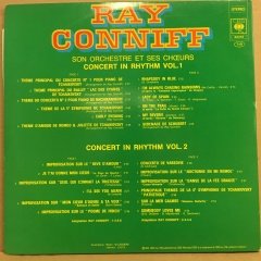 RAY CONNIFF - CONCERT IN RHYTHM VOL.1-VOL.2 (1974) 2.EL 2PLAK