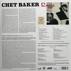 CHET BAKER - SINGS (2015) - JAZZ WAX PLAK SIFIR