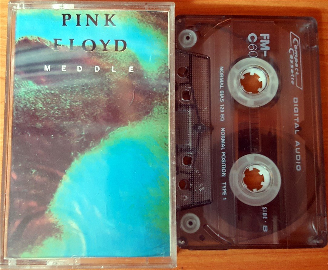 PINK FLOYD - MEDDLE CASSETTE MADE IN INDONESIA ''USED''