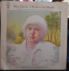MAC DAVIS - I BELIEVE IN MUSIC (1970) - PLAK 2.EL