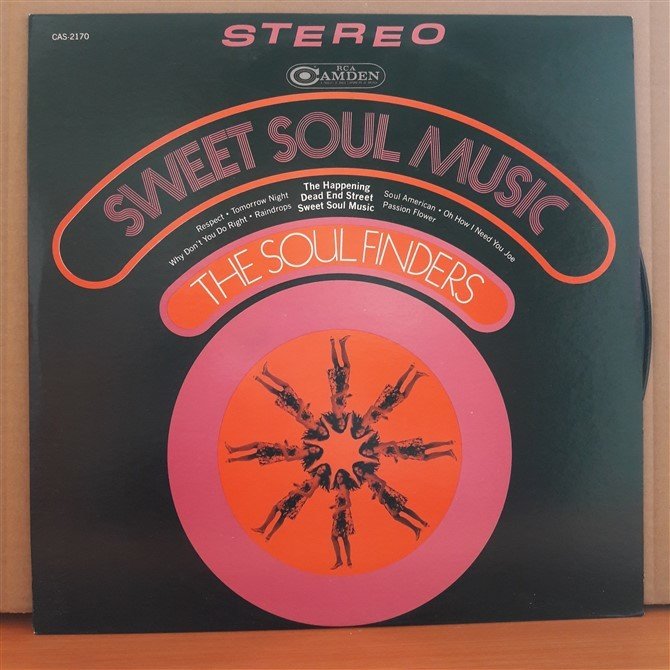 THE SOUL FINDERS - SWEET SOUL MUSIC (1967) - LP 2.EL PLAK