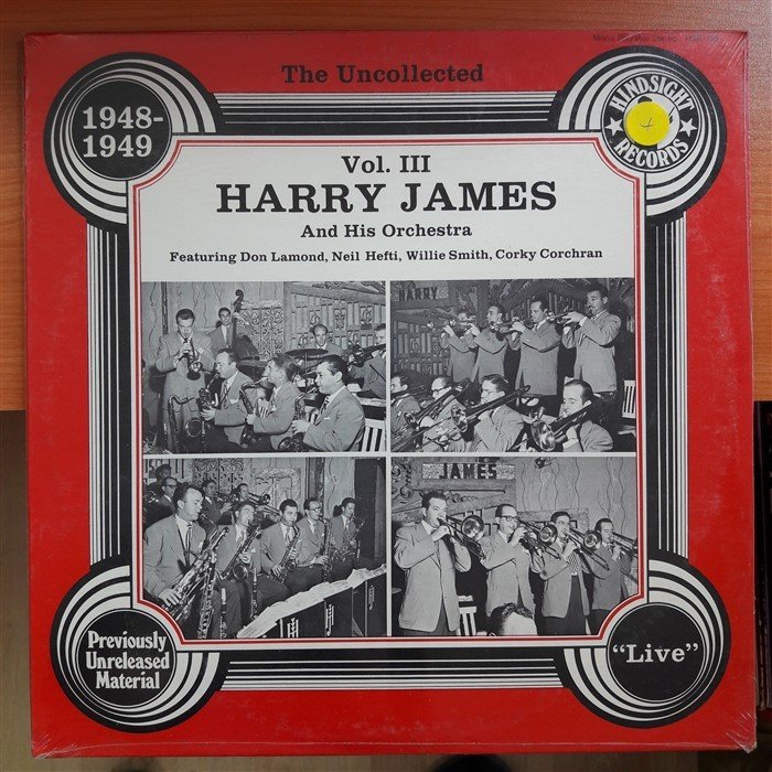 HARRY JAMES AND HIS ORCHESTRA 1948-49 VOL.III (1979) - DÖNEM BASKISI LP PLAK SIFIR