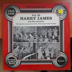 HARRY JAMES AND HIS ORCHESTRA 1948-49 VOL.III (1979) - DÖNEM BASKISI LP PLAK SIFIR