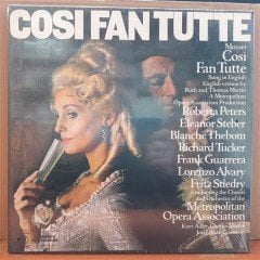 MOZART: COSI FAN TUTTE, METROPOLITAN OPERA, FRITZ STIEDRY (1973) - DÖNEM BASKISI SIFIR 3PLAK BOXSET