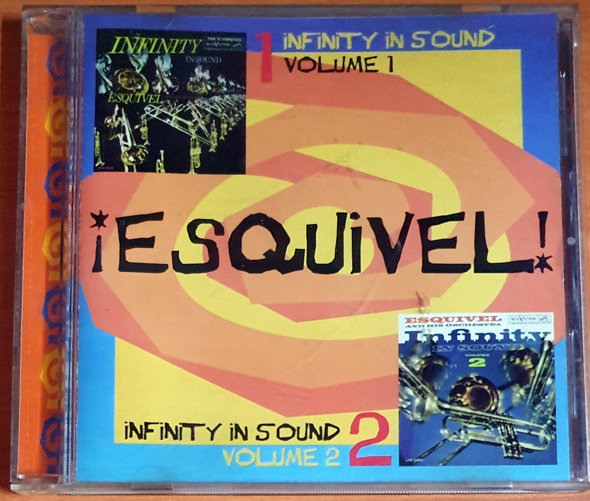 ESQUIVEL - INFINITY IN SOUND VOLUME 1 & 2 (1985) - CD 2.EL
