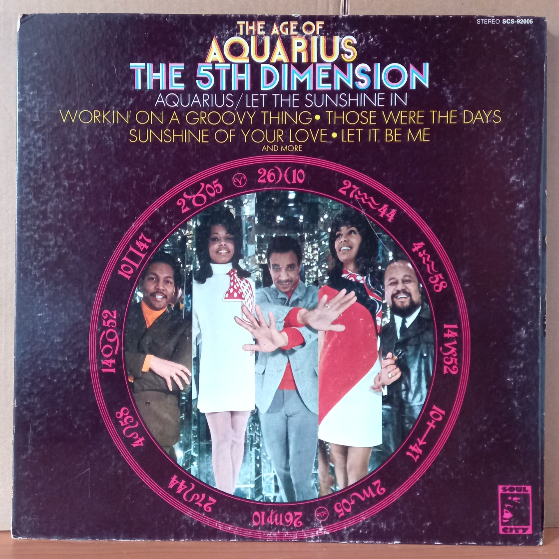 THE 5TH DIMENSION – THE AGE OF AQUARIUS (1969) - LP 2.EL PLAK