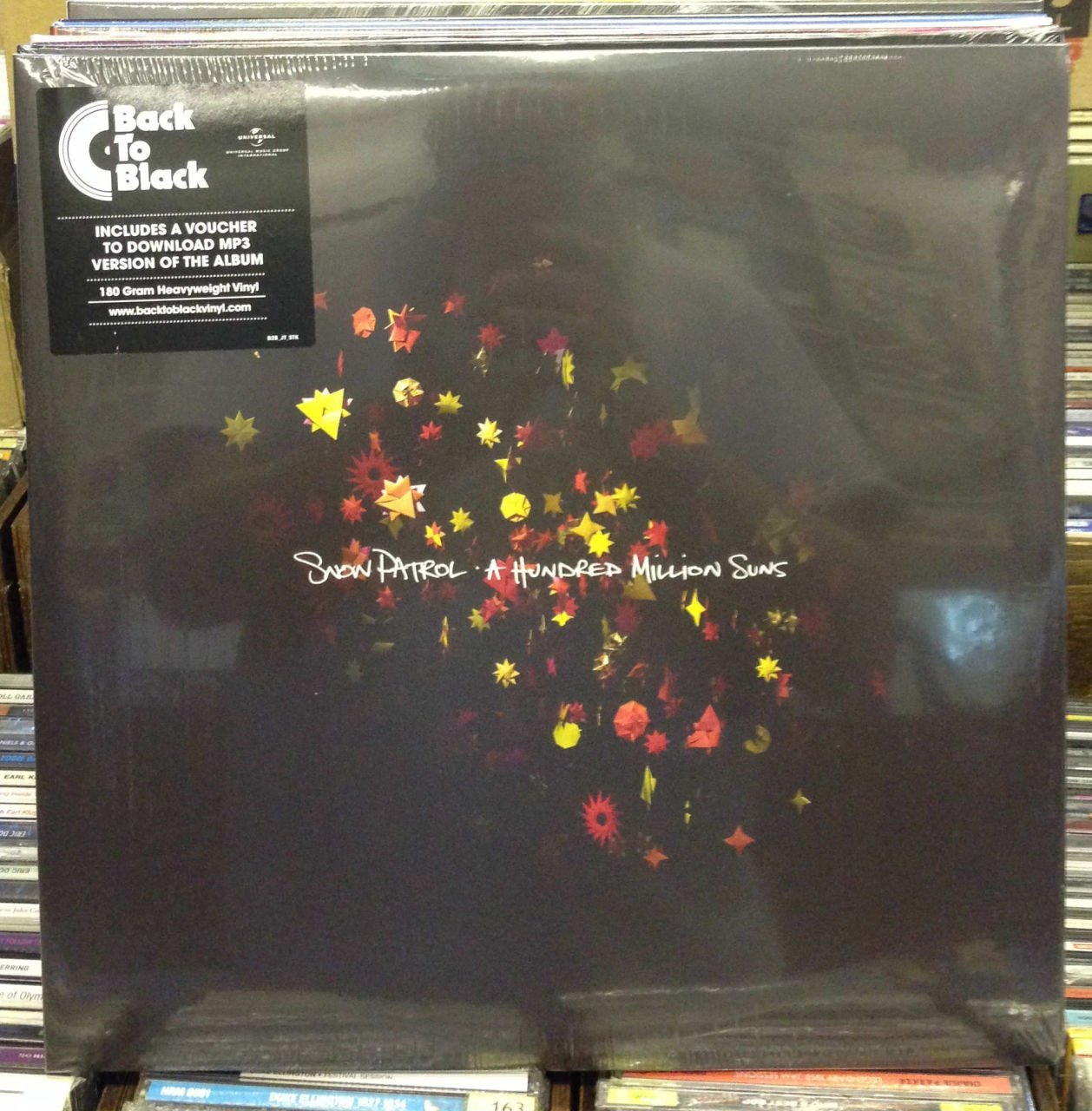 SNOW PATROL - A HUNDRED MILLION SUNS LP SIFIR