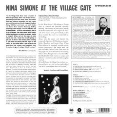 NINA SIMONE - AT THE VILLAGE GATE (1962) - LP WAX TIME SIFIR PLAK