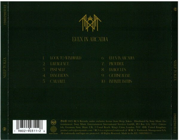 SLEEP TOKEN - EVEN IN ARCADIA (2025) - CD JEWEL CASE AMBALAJINDA SIFIR