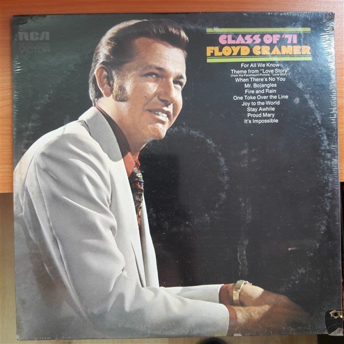 FLOYD CRAMER - CLASS OF '71 (1971) - DÖNEM BASKISI LP PLAK SIFIR