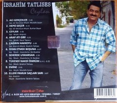 İBRAHİM TATLISES - CEYLAN - CD TÜRKÜOLA SIFIR