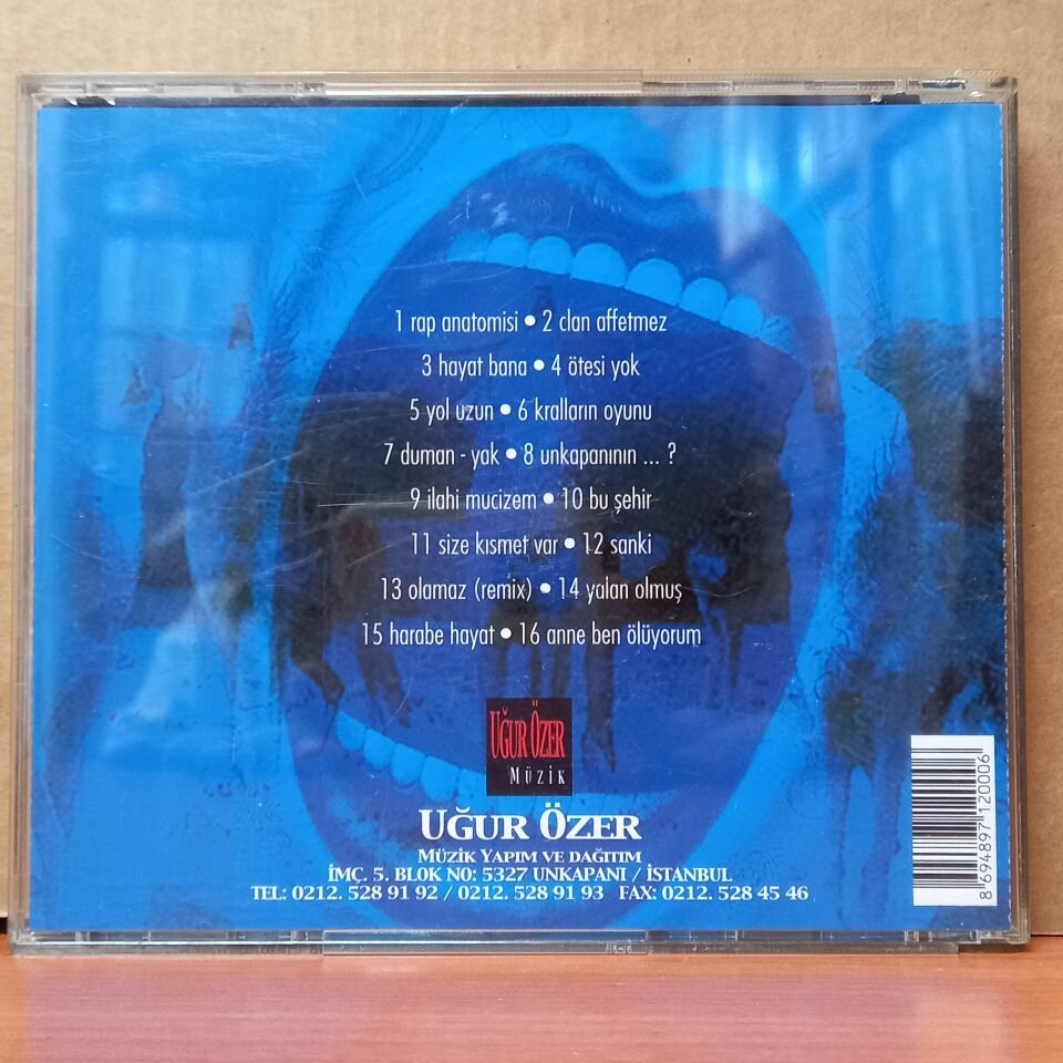 TÜRK RAP - HIPHOPOLOJİ (2003) - CD 2.EL