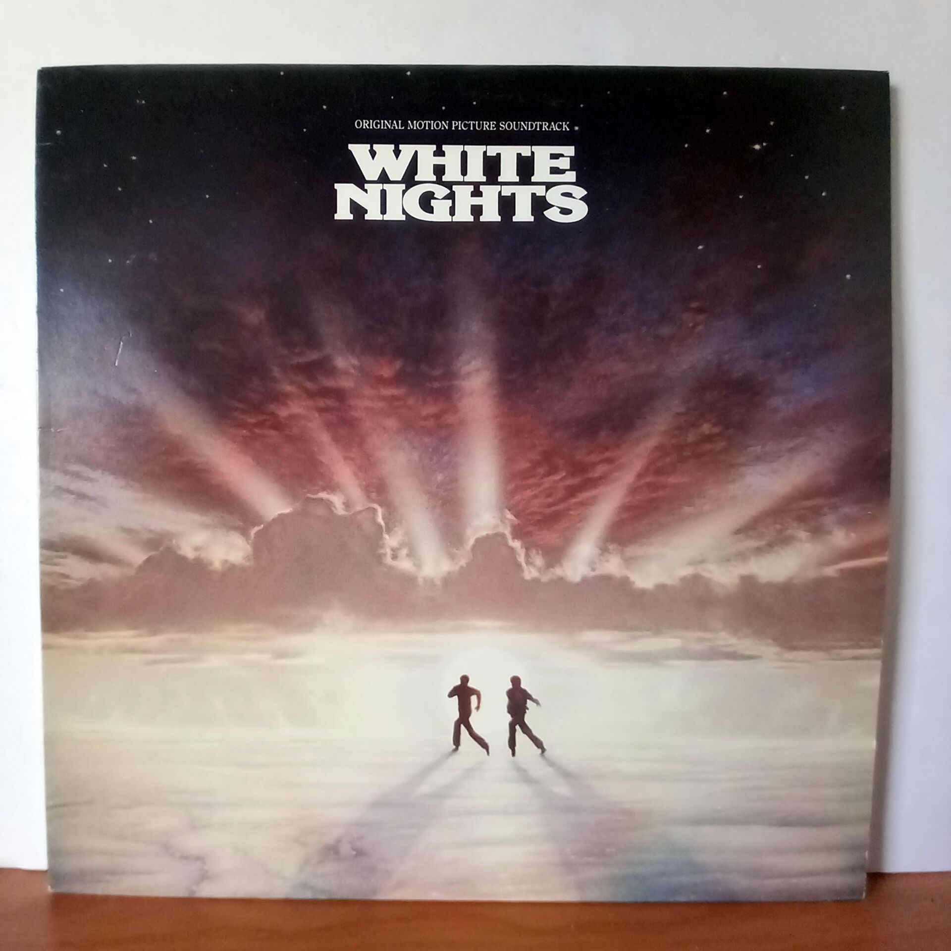 VARIOUS – WHITE NIGHTS ORIGINAL MOTION PICTURE SOUNDTRACK / PHIL COLLINS, DAVID PACK, ROBERT PLANT, ROBERTA FLACK, LOU REED (1985) - LP 2.EL PLAK