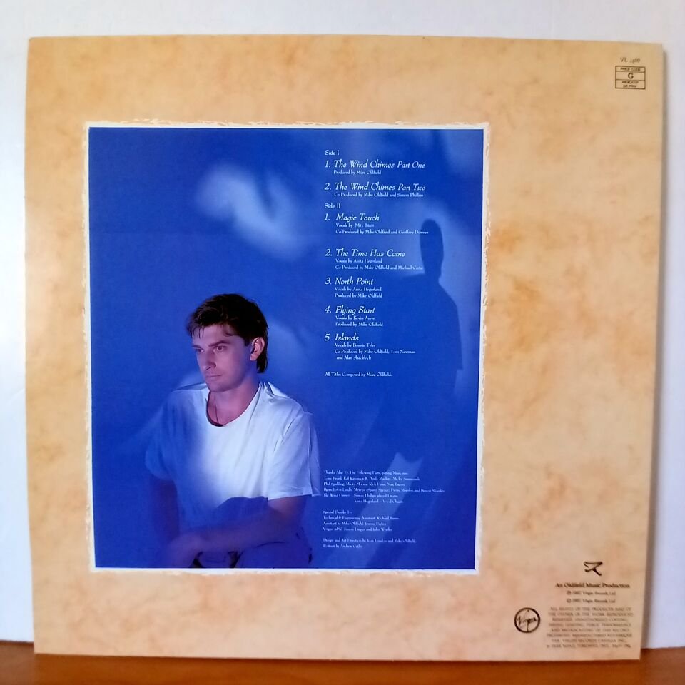 MIKE OLDFIELD – ISLANDS (1987) - LP 2.EL PLAK