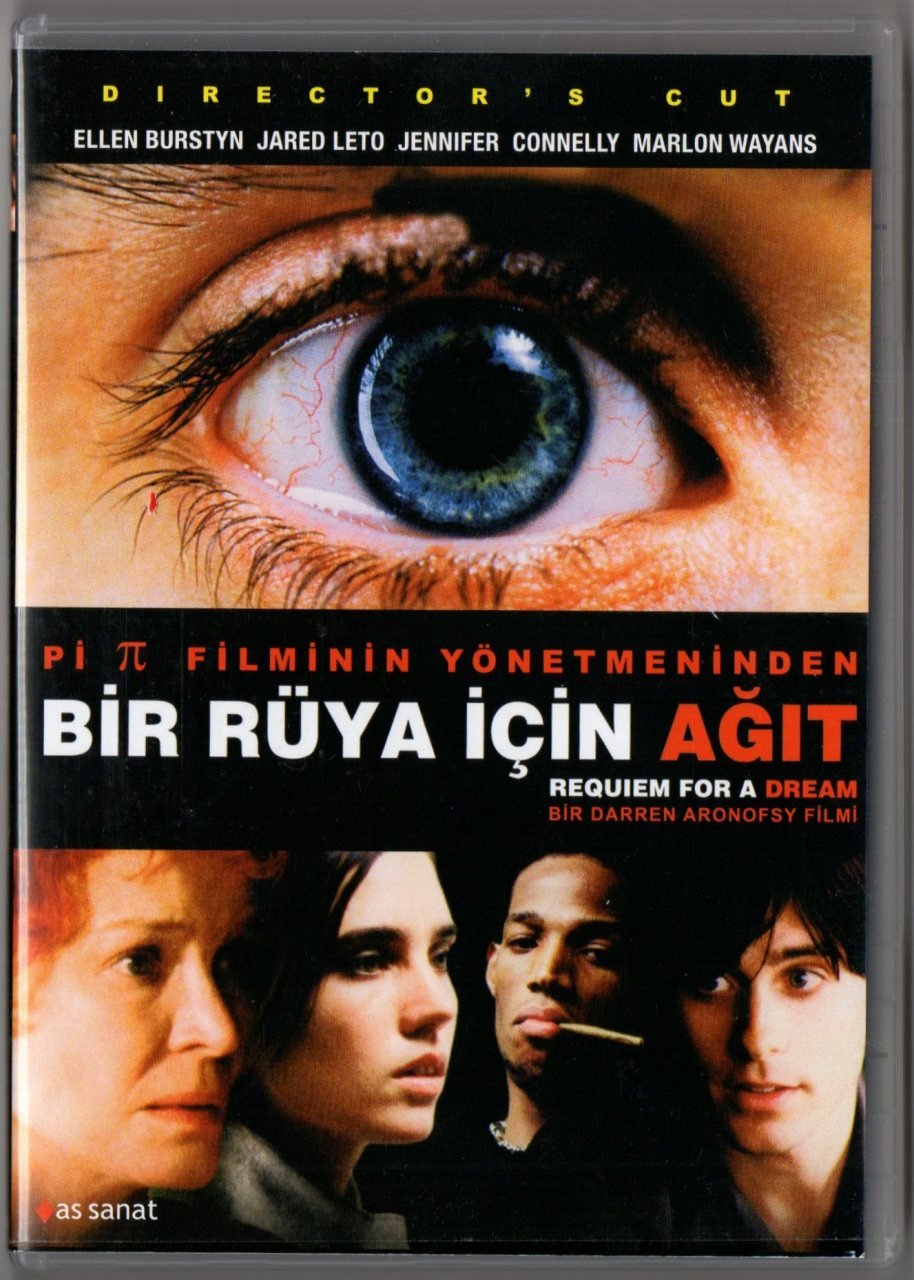 BİR RÜYA İÇİN AĞIT - REQUIEM FOR A DREAM - DARREN ARONOFSKY - DVD 2.EL