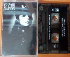 JANET JACKSON - RHYTHM NATION 1814 (1989) TOPKAPI CASSETTE MADE IN TURKEY ''USED''
