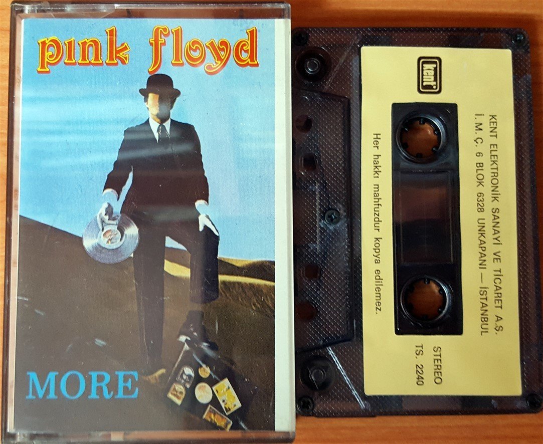 PINK FLOYD - MORE (UNIQUE COVER) CASSETTE MADE IN TURKEY ''USED''