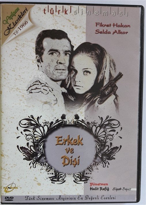 ERKEK VE DİŞİ (1966) - FİKRET HAKAN - SELDA ALKOR - HALİT REFİĞ - DVD 2.EL